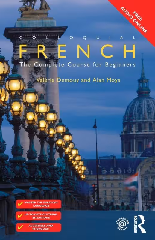 کتاب زبان فرانسه Colloquial French The Complete Course for Beginners