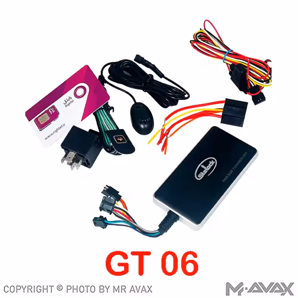 ردیاب خودرو و موتورسیکلت استیلاک GT06