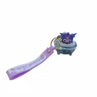 جاسوئیچی عروسکی طرح شیطان شیشه ای بنفش