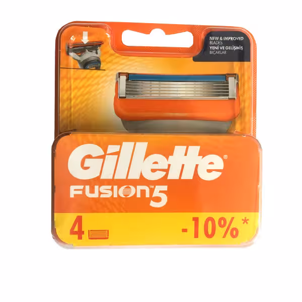 تیغ یدک ژیلت مدل 5 Fusion بسته 4 عددی