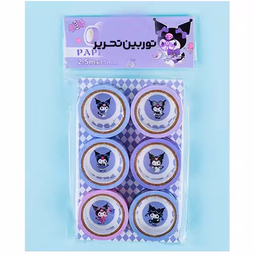 چسب واشی کرومی 6تایی