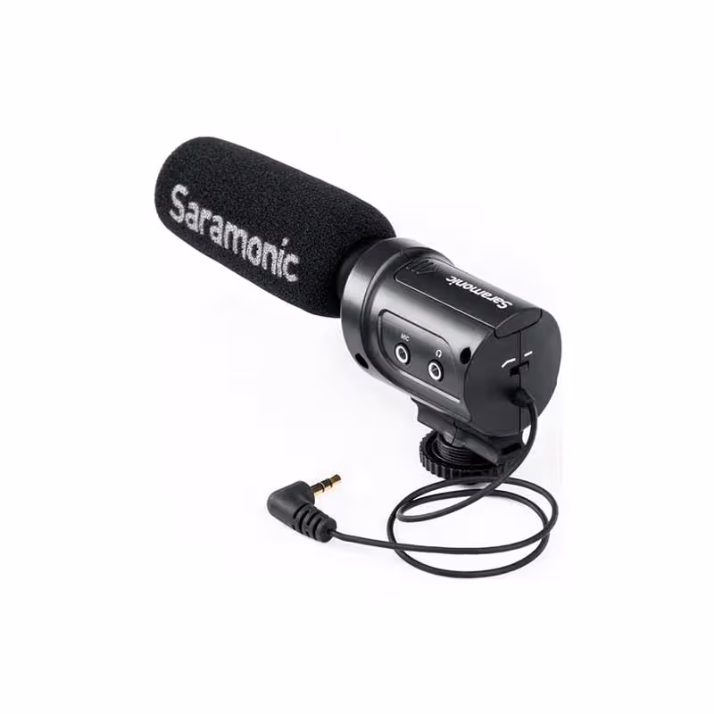 میکروفون روی دوربین سارامونیک Saramonic SR-M3