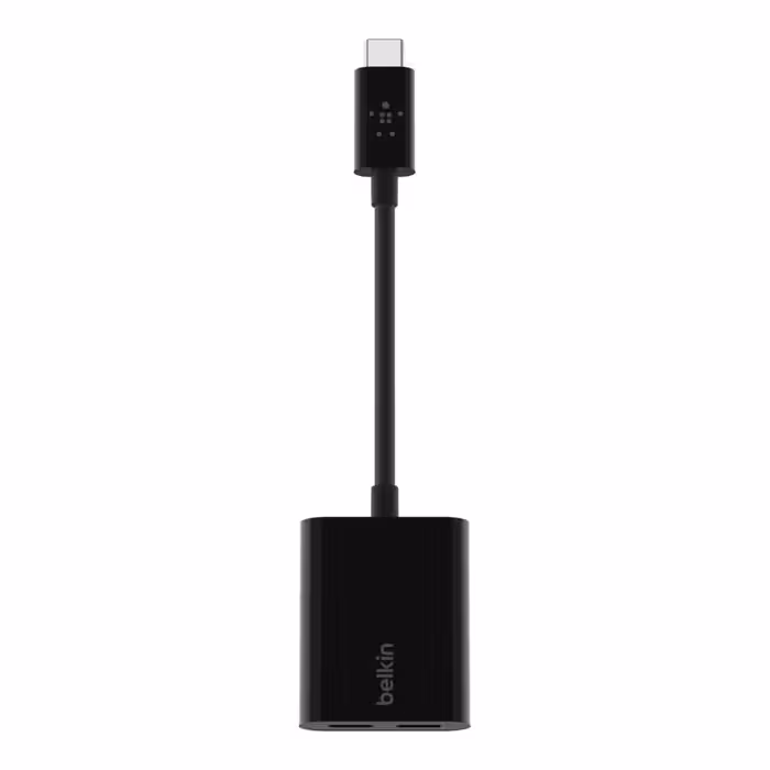 مبدل 1 به 2 USB-C بلکین مدل F7U081btBLK