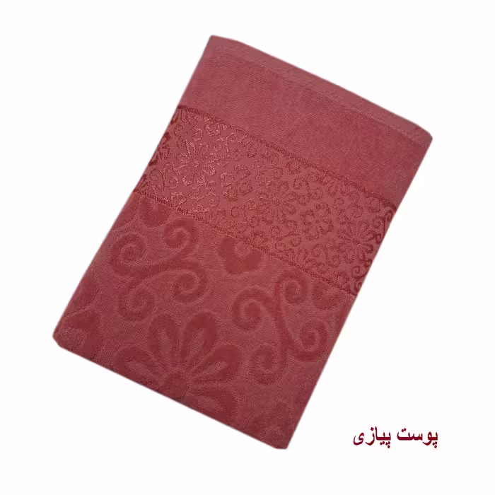 حوله استخری موردوم طرح گل ابریشم سایز 70x135 سانتی متر
