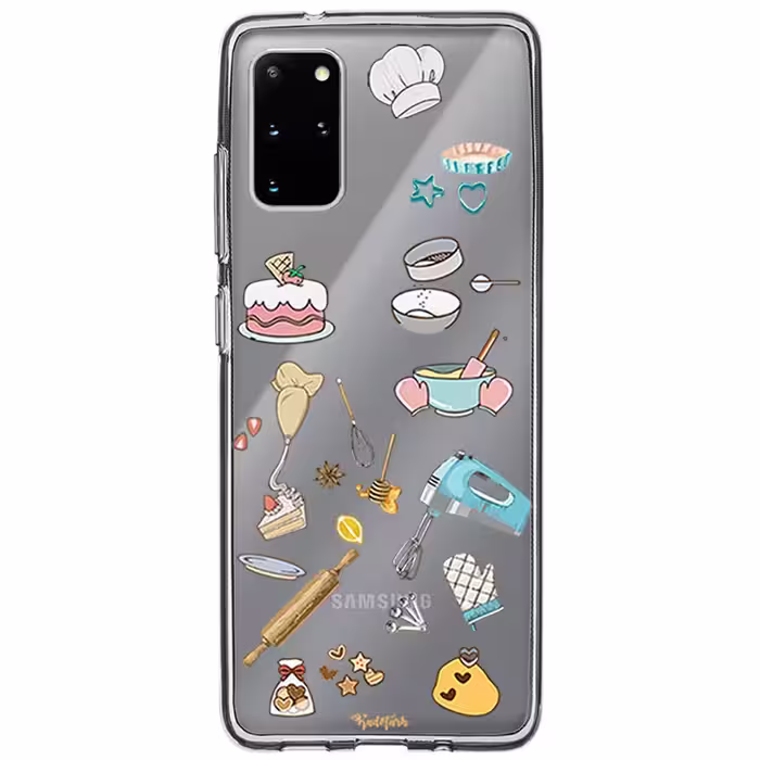 کاور طرح شیرینی پزی مناسب برای گوشی موبایل سامسونگ Galaxy S20 Plus