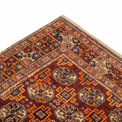 فرش دستبافت دو و نیم متری طرح بلوچ  کد  39.455