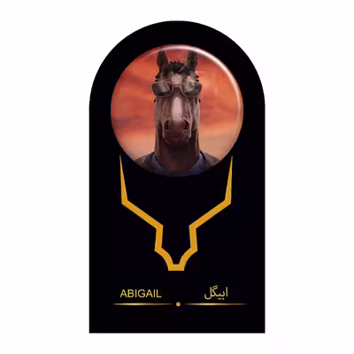 پیکسل ابیگل طرح انیمیشن سریال بوجک horseman کد 004