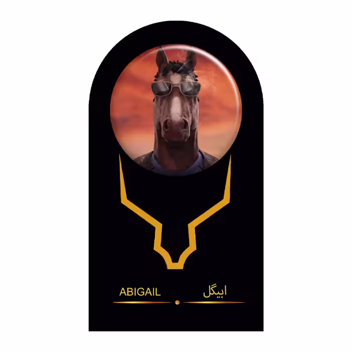 پیکسل ابیگل طرح انیمیشن سریال بوجک horseman کد 004