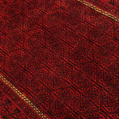 فرش دستبافت سه متری مدل نقشه بلوچ  کد 22.1204