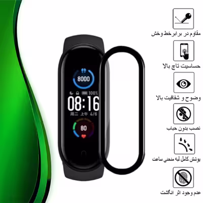 محافظ صفحه نمایش نانو تراستکتور مدل PMTA مناسب برای ساعت هوشمند شیائومی Mi Band 7