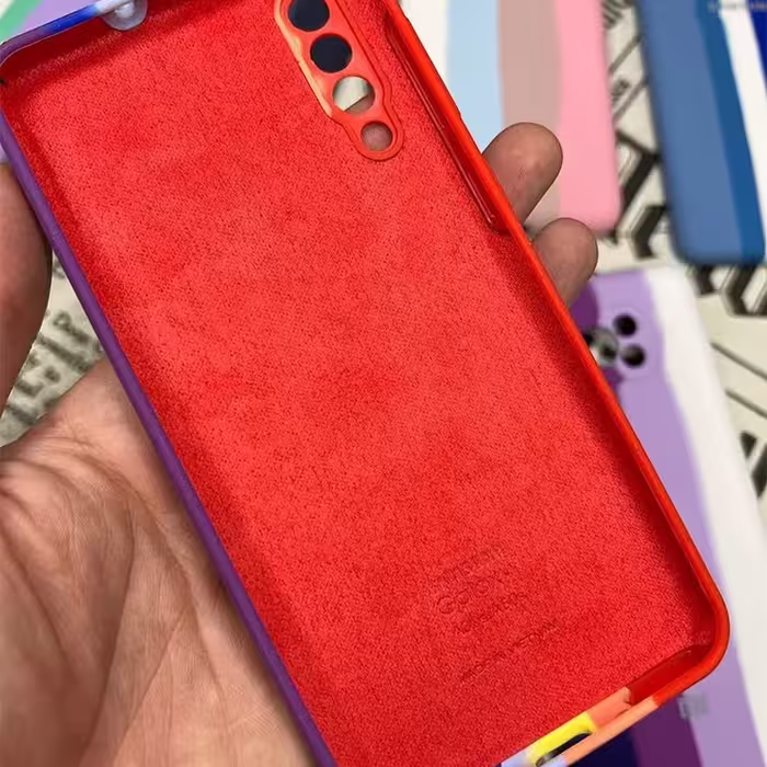 کاور مدل سیلیکونی طرح آبرنگی مناسب برای گوشی موبایل اپل Iphone 13