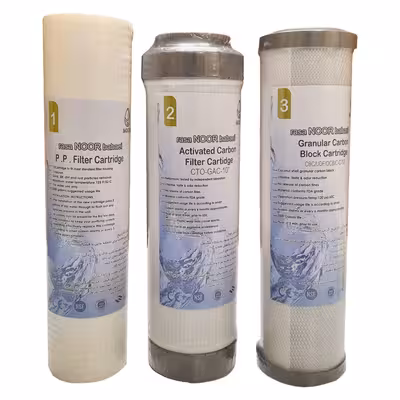 فیلتر دستگاه تصفیه آب رسا نور بابایی مدل ارگونومی پلاس بسته 11 عددی