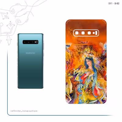 برچسب پوششی ماهوت مدل Persian miniature 2 مناسب برای گوشی موبایل سامسونگ Galaxy S10