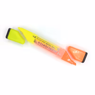 ماژیک علامت‌گذار تویین لاینر مدل دو سر مجموعه 8 عددی