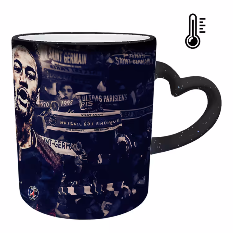 ماگ حرارتی مدل دسته قلبی اکلیلی طرح نیمار کد 37