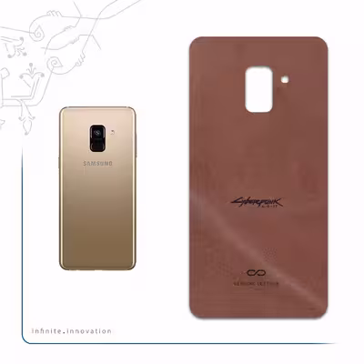 برچسب پوششی ماهوت مدل MNL-CYBRPNK مناسب برای گوشی موبایل سامسونگ Galaxy A8 2018