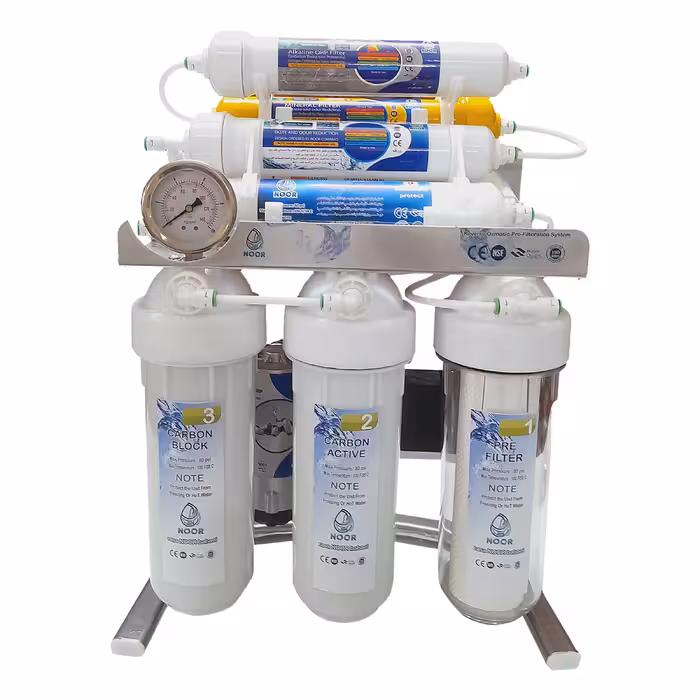 دستگاه تصفیه کننده آب رسا نور بابایی مدل X chrome m790