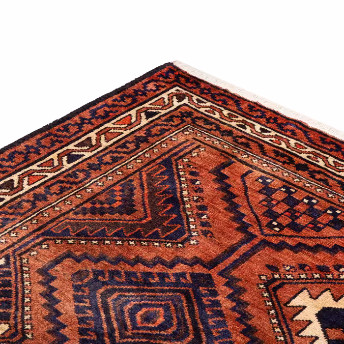 فرش دستبافت شش و نیم متری مدل لری اولاد کد 482363