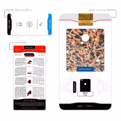 برچسب پوششی ماهوت مدل Indian Celebration مناسب برای گوشی موبایل آنر 8 Lite