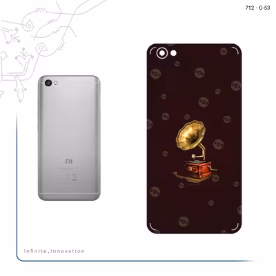 برچسب پوششی ماهوت مدل Gramophone Nostalgia مناسب برای گوشی موبایل شیائومی Redmi Note 5A