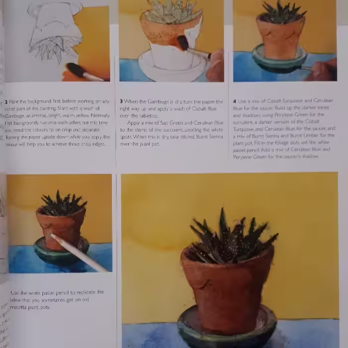 كتاب Learn to Paint in Watercolour with 50 Small Paintings اثر Wil Freeborn انتشارات Search Press