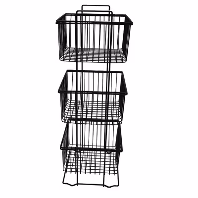 سبد سیب زمینی و پیاز مدل 3 طبقه ساناز