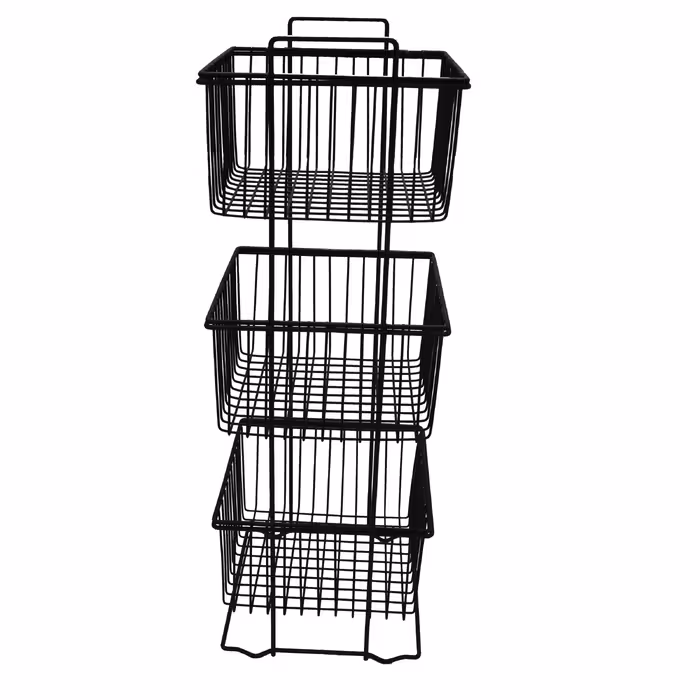 سبد سیب زمینی و پیاز مدل 3 طبقه ساناز