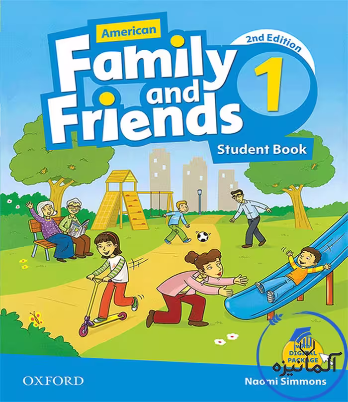کتاب American Family and Friends 1 ویرایش دوم رنگی