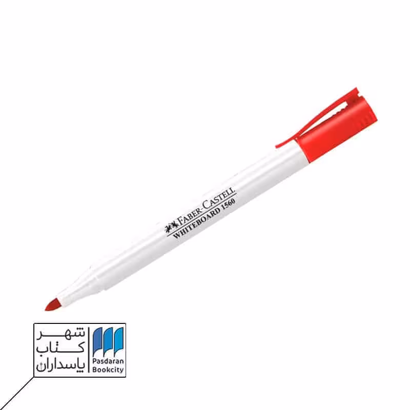 ماژیک وایت برد اسلیم قرمز فابر کاستل faber castell