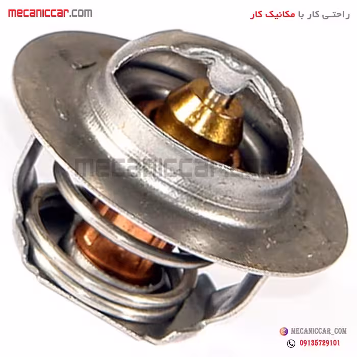 ترموستات 83 درجه با درپوش الومینیومی پژو 206 تیپ 2 و 3 جی ای اس پی
