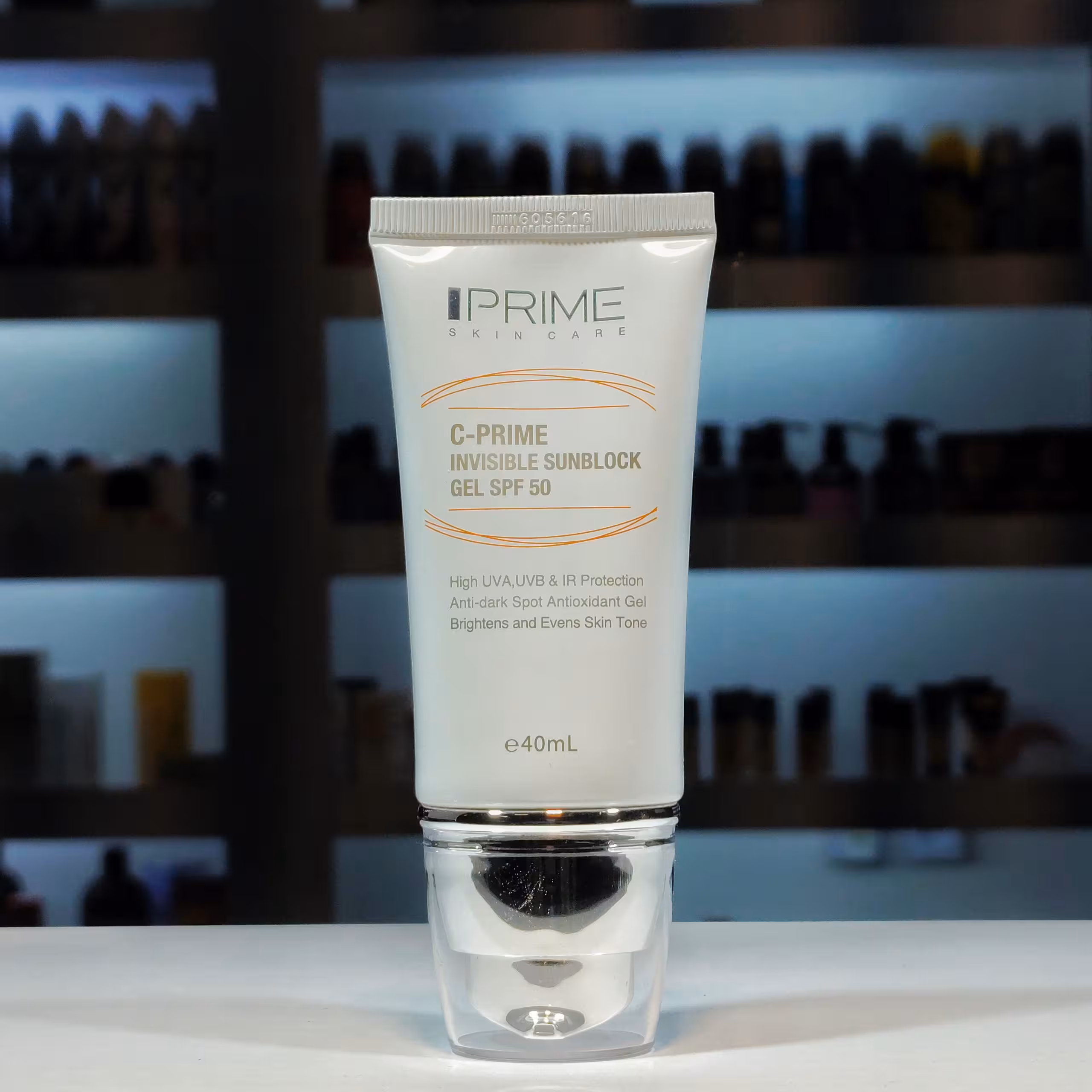 ضد آفتاب ژل ویتامین سی Prime پرایم مدل SPF50