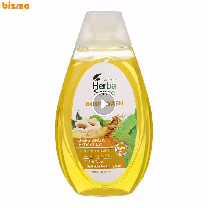 شامپو بدن آردن هرباسنس مدل Energizing and Hydrating حجم 400 میلی لیتر