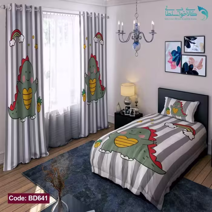روتختی طرح اژدها یکنفره کد BD641
