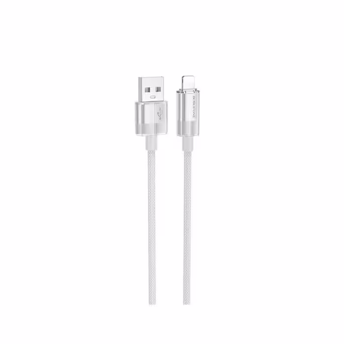 کابل تبدیل USB به لایتنینگ بروفون مدل BU44 طول 1.2 متر