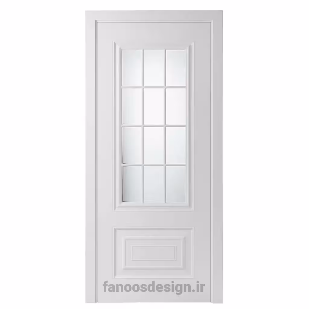 درب داخلی چهار پنل با طراحی کلاسیک و مدرن کد 30616