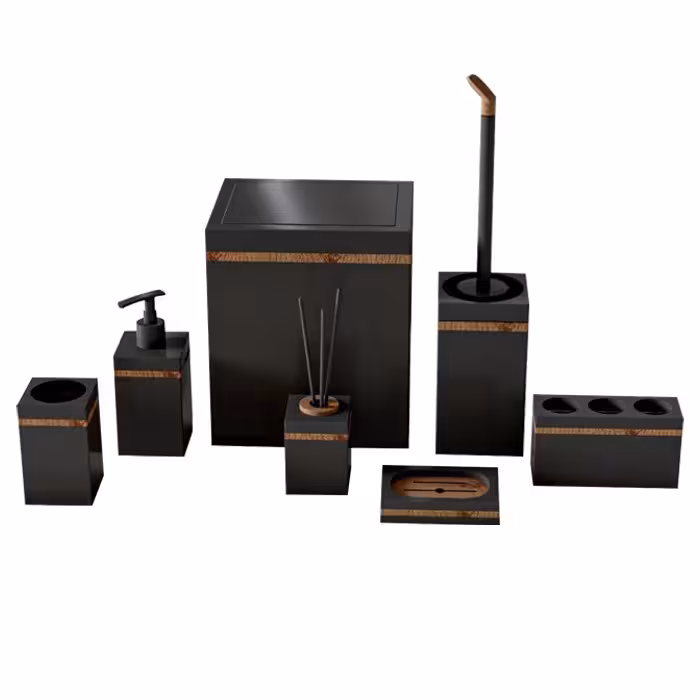 ست سرویس بهداشتی 7 تکه هارمونی مدل RMC007 | کالا مکس