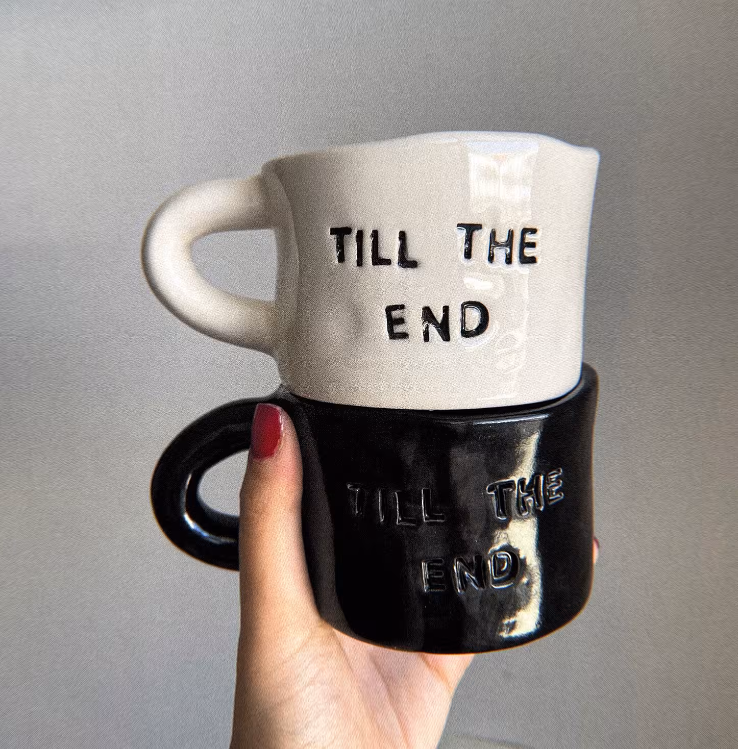 ماگ نوشته 🤍🖤