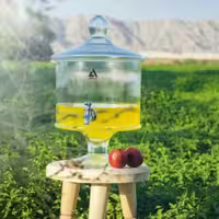 کلمن شیشه ای تمام بلور 4 لیتر آرکو