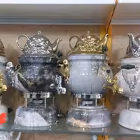 سماور گازی 3کاره ایران شرق 6لیتری