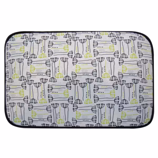 ماسیس نم گیر کنار سینک 50*90 زمینه سفید طرح دار