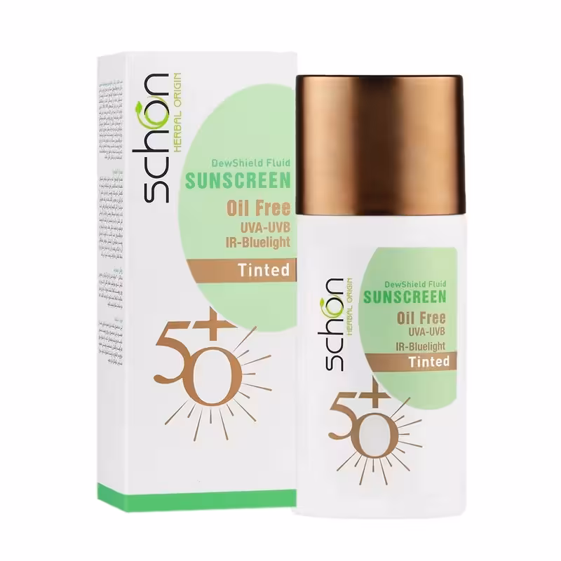 ضد آفتاب فلوئیدی دیووشیلد شون SPF50 ((رنگی))