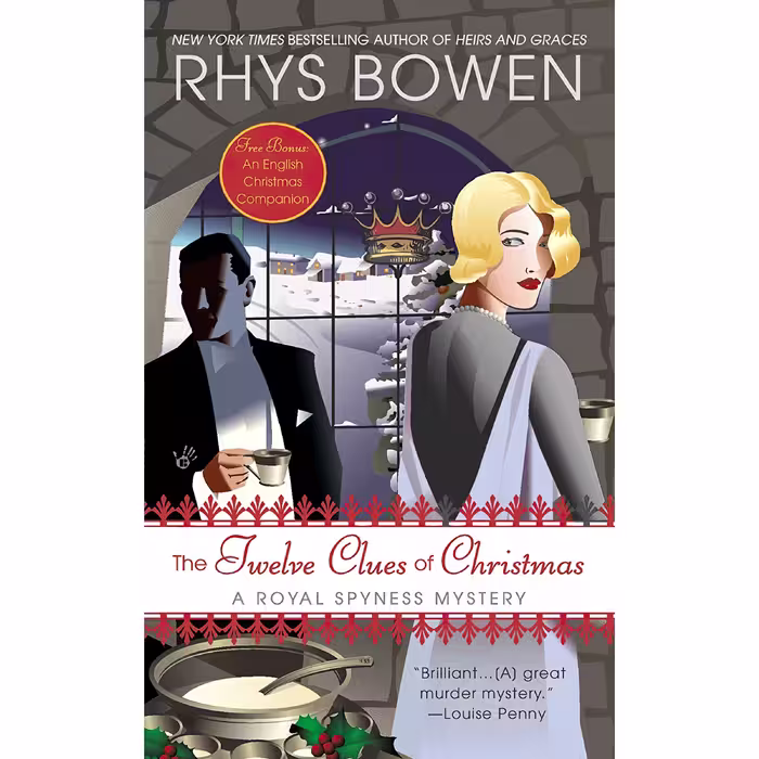 کتاب زبان اصلی The Twelve Clues of Christmas اثر Rhys Bowen انتشارات Berkley
