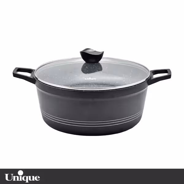 قابلمه 32 سانتی یونیک مدل UN-7809 کف گرانیت