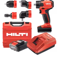 پیچ گوشتی شارژی هیلتی (درایور چند منظوره مته) HILTI SFE 2-A12 به همراه باتری و شارژر