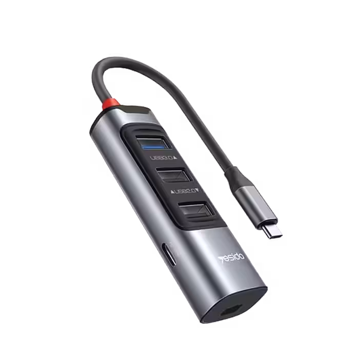 هاب 5 پورت TYPE-C یسیدو YESIDO HB24