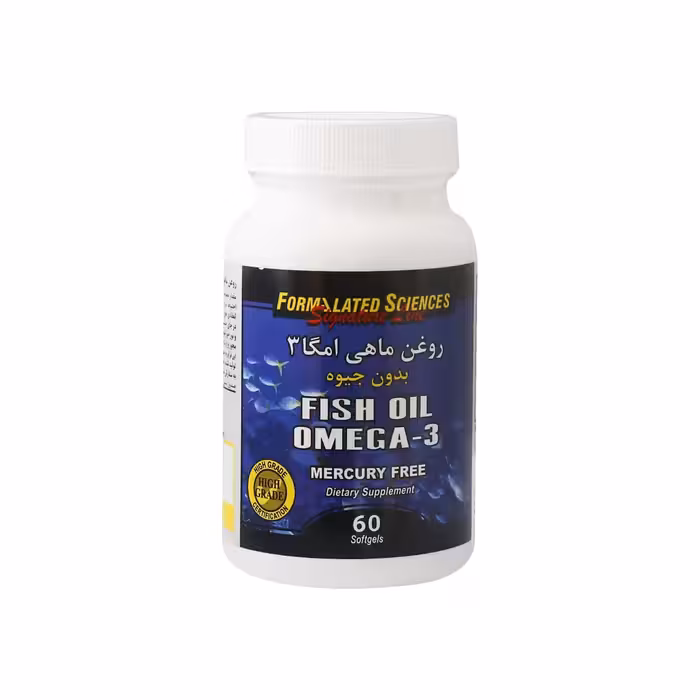 سافت ژل روغن ماهی امگا 3 فرمولیتد ساینتز
