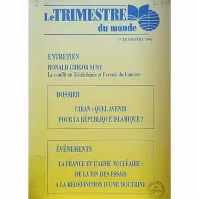 Le TRIMESTRE du monde
