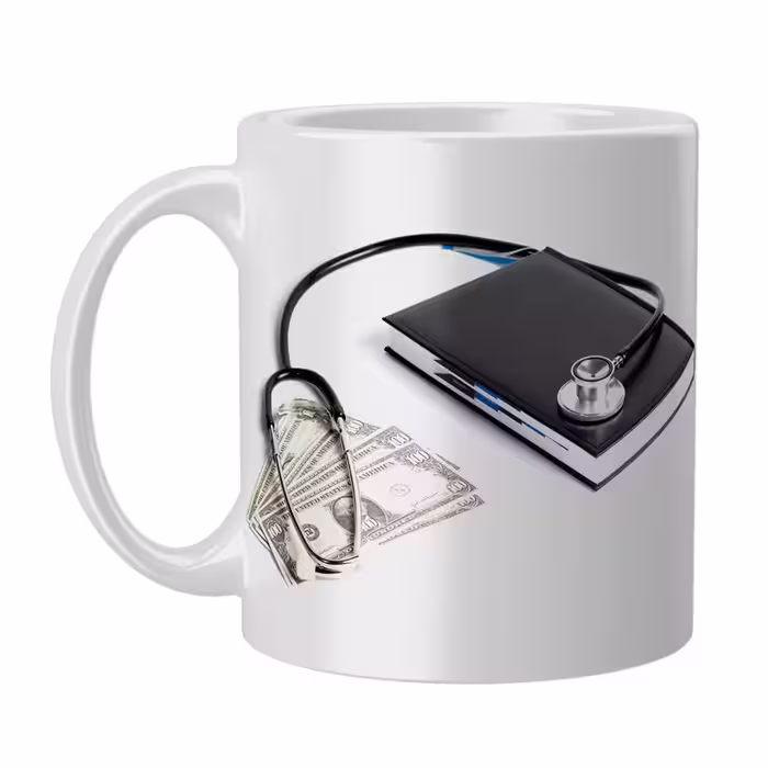خرید ماگ-لیوان  اسکناس گوشی پزشکی و سررسید کد ELEX30R