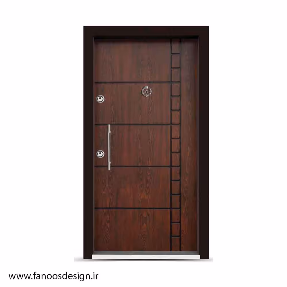 درب ضد سرقت با روکش MDF چندلایه کد 1440