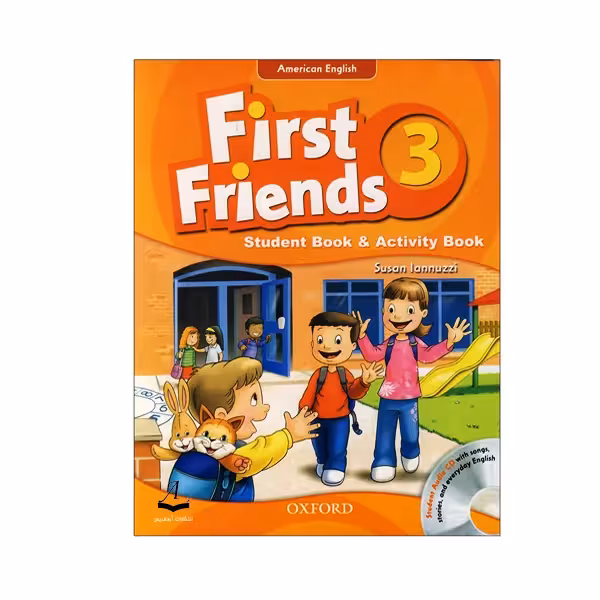 کتاب 3 American English First Friends اثر Susan Lannuzzi انتشارات آرماندیس